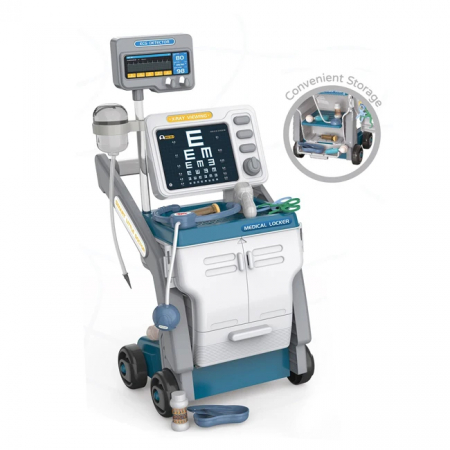 Set Jucarie Doctor Copii cu Ecran X-Ray si EKG, Set Medical Educativ pentru Micii Exploratori [6]