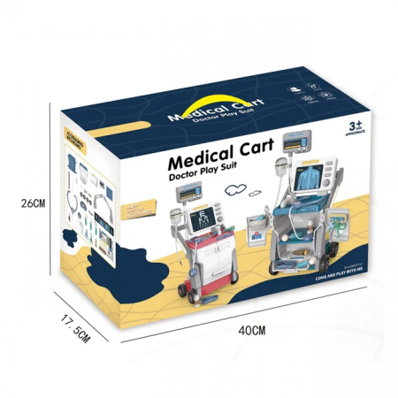 Set Jucarie Doctor Copii cu Ecran X-Ray si EKG, Set Medical Educativ pentru Micii Exploratori [4]