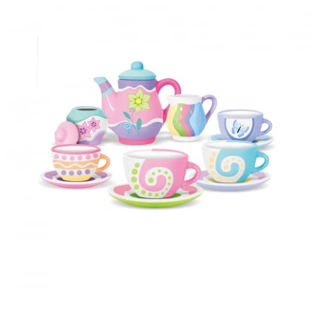 Set Pictura: Set de Ceai Ceramica cu 21 Piese, 3+ Ani [1]
