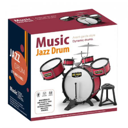 Set tobe pentru copii Big Band Jazz Drum [0]