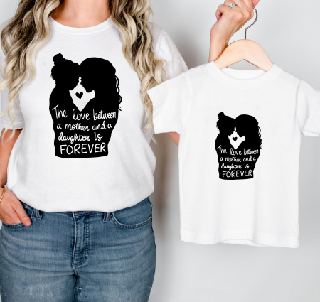 Tricouri personalizate - Set Tricouri Mama-Fiica Forever