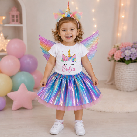 Seturi Promotionale - Set Unicorn personalizat cu nume