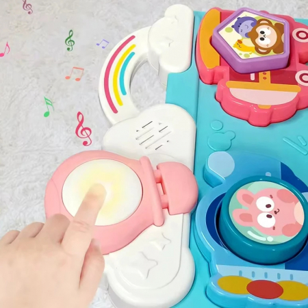 Sortator Interactiv Bebe cu sunete - Mijloace de transport [2]