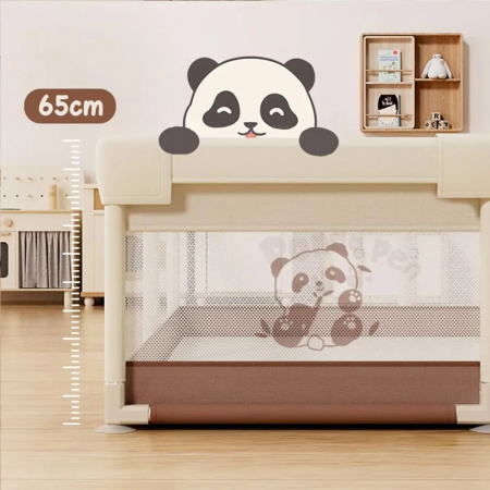 Tarc de Joaca  Pentru Copii Panda cu 60 Bile [3]