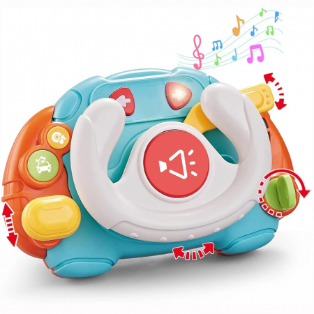 Jucarii educative si creative - Volan Interactiv pentru Bebelusi