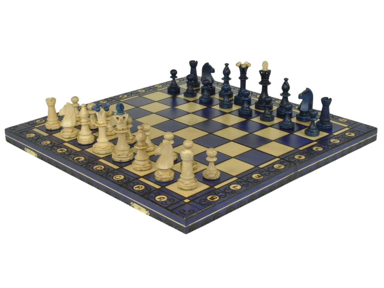 "Consul Clasic" Sakk készlet (kék) [2]