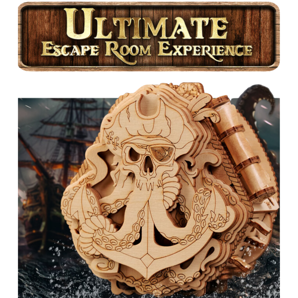 ESC WELT - Blackbeard's Compass -  3D puzzle titkos rekesszel [1]