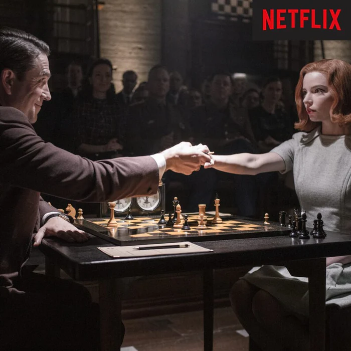 Hivatalos Queen's Gambit sakkkészlet [6]
