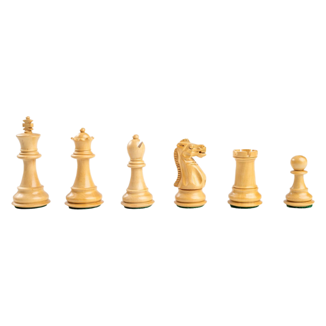 Old English Staunton 4 - Ebonised - Fa sakkfigurák [2]