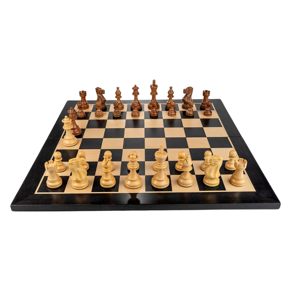 American classic sakkfigurák félbehajható juharfa táblával-54x54 cm [1]