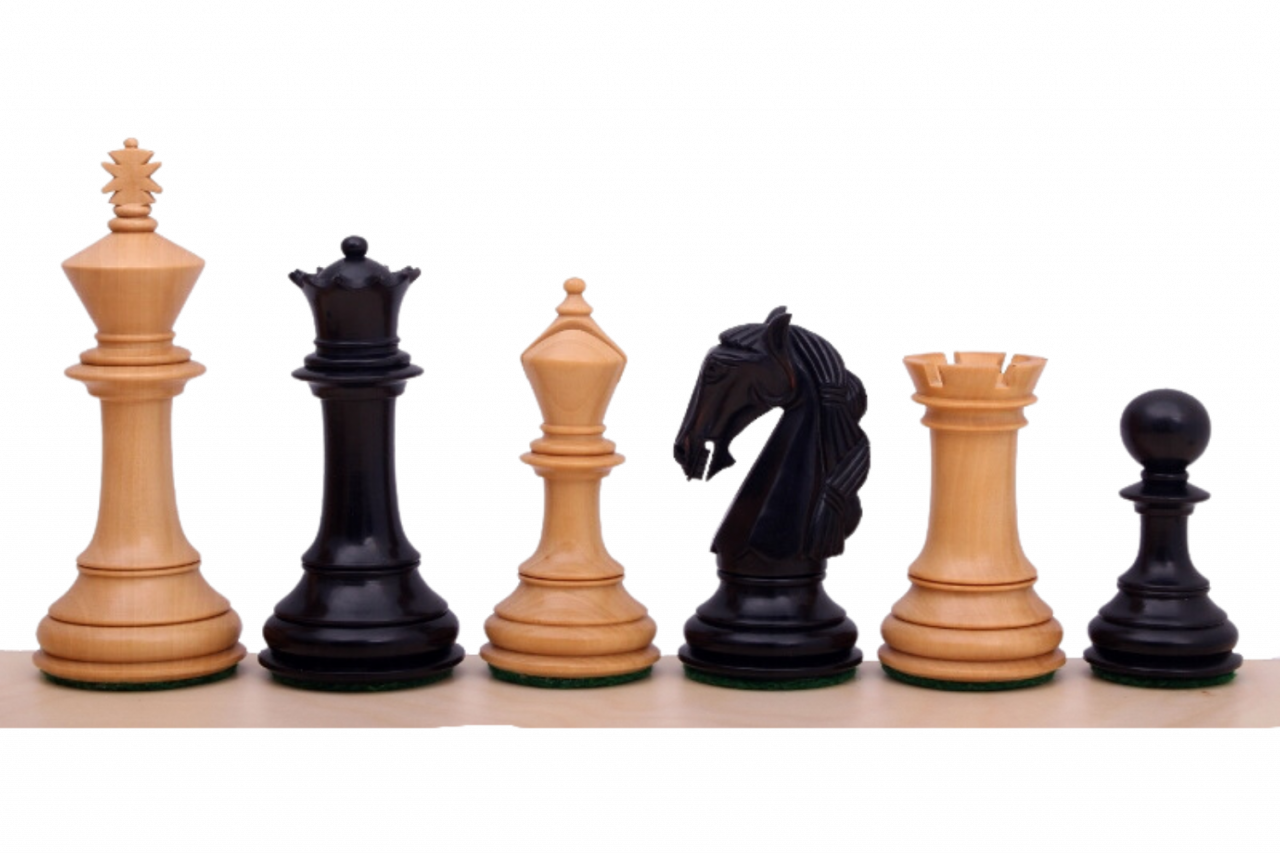 Staunton 7 fa sakkfigurák COLUMBIA ebonized [1]