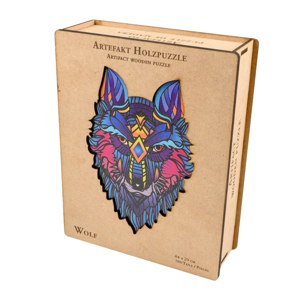 Wolf Philos - 2 az 1-ben Szines/Fa 180 db-os puzzle [1]