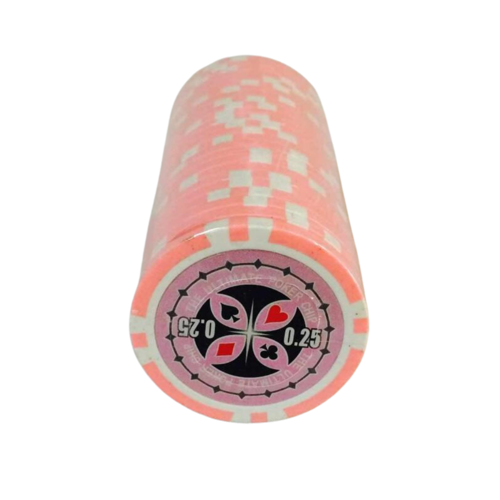 Póker zseton 25 db /ABS 11,5 gr Ultimate 0,25 [1]