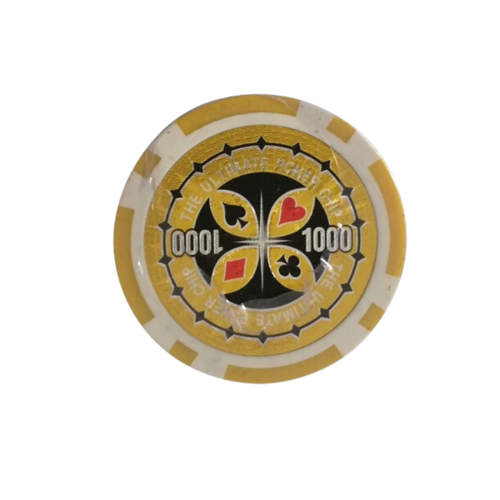 Póker zseton 25 db /ABS 11,5 gr Ultimate 1000 [1]