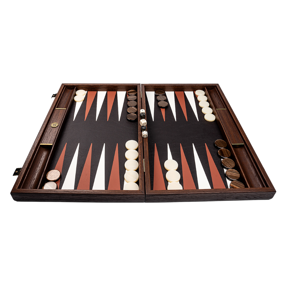 Manopoulos Backgammon,- ostáblajáték krokodilbőr, 48 x 60 cm [2]