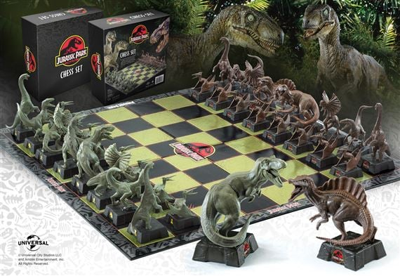 Jurassic Park tematikus sakk készlet [1]