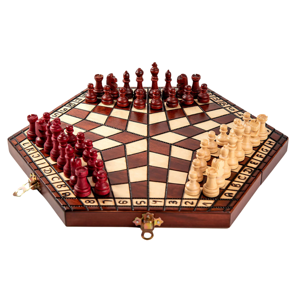 3 játékos Sakk-Készlet (28 cm) [1]