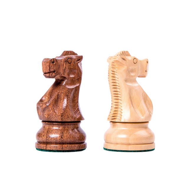 Staunton 6 DELUXE, EQ Fa sakkfigurák [2]