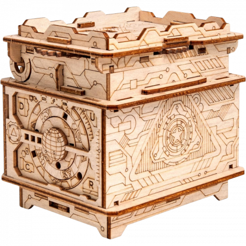 Logikai játékok - ESC WELT - ORBITAL  Box -  3D puzzle titkos rekesszel