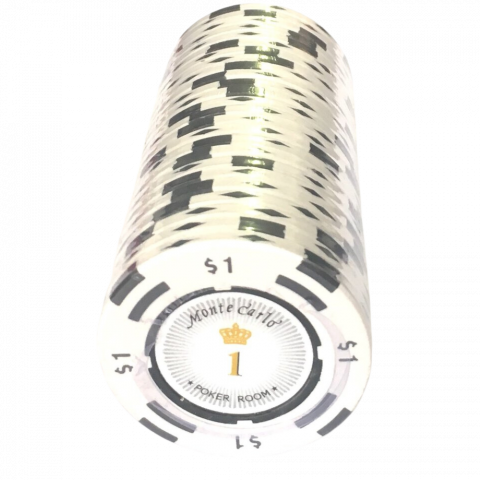 Poker - Montecarlo Póker zseton 14 gr. Clay, (1)