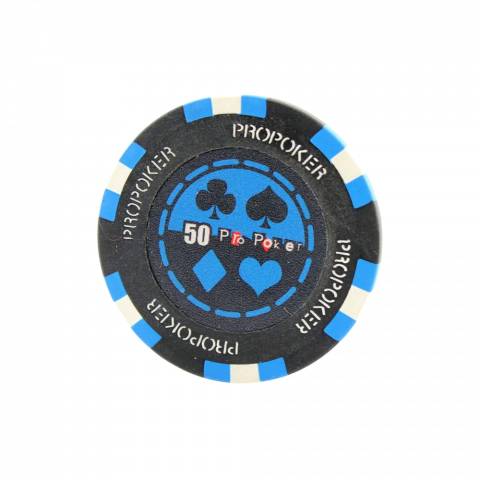 Poker - Pro Poker zseton - Clay - 14g - Kék (50)