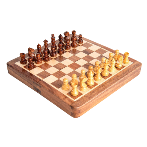 Mágneses és más tipusú Sakk - Mágneses FA sakk készlet kh31 mm, 19x19 cm