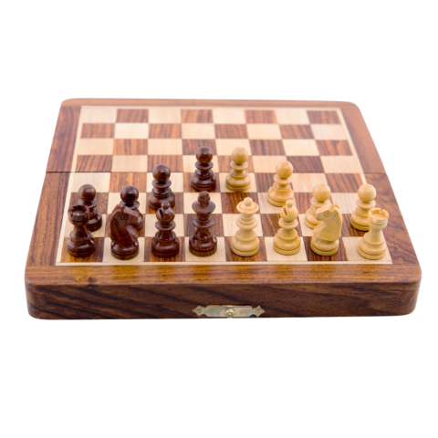 Mágneses FA sakk készlet kh31 mm, 19x19 cm [2]