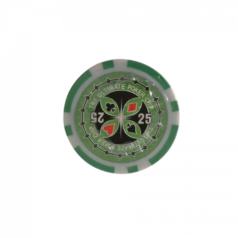 Poker - Póker zseton 25 db /ABS 11,5 gr Ultimate 25