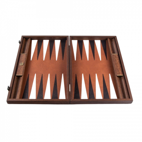 Manopoulos Backgammon,- ostáblajáték karamel-barna, 48 x 60 cm [1]