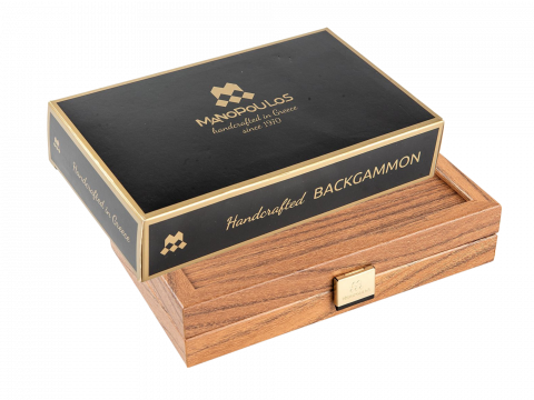 Manopoulos Backgammon,- ostáblajáték utazási készlet, 19 x 23 cm [1]