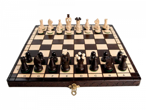 Sakk Készletek - New King Royal Sakk készlet (2 méret 30 / 36 cm)
