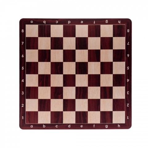 Sakktáblák - Műanyag gyűrhetetlen sakktábla (Mousepad) Fa utánzat