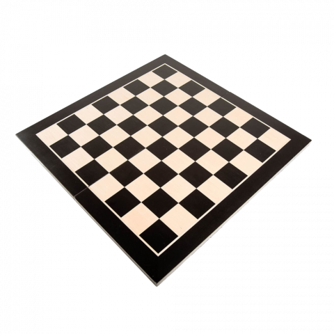 Fekete - Juharfa sakktábla, 54x54 cm,  58mm FN [1]