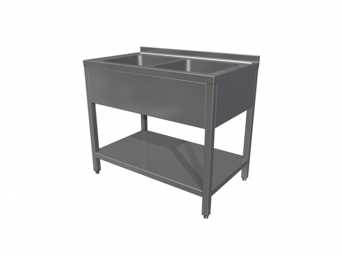 Spalator inox cu 2 cuve [1]