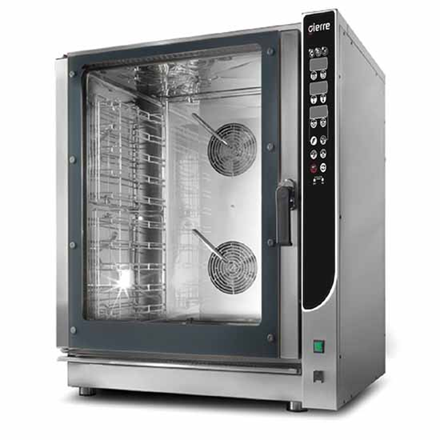 Cuptor electric 10x GN 1/1 - 60x40 cm cu injectie directa si sistem de autocuratare [1]