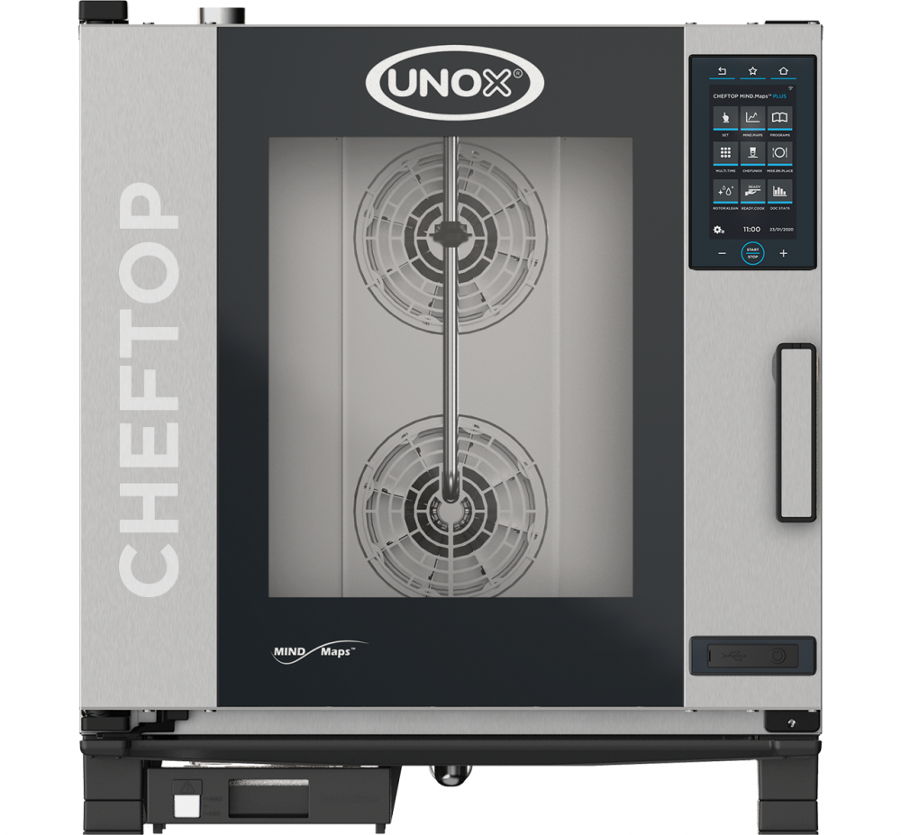 Cuptor pentru gastronomie, capacitate 7 tavi, alimentare 380V, model CHEFTOP MIND.Maps™ PLUS, putere 11700W [1]