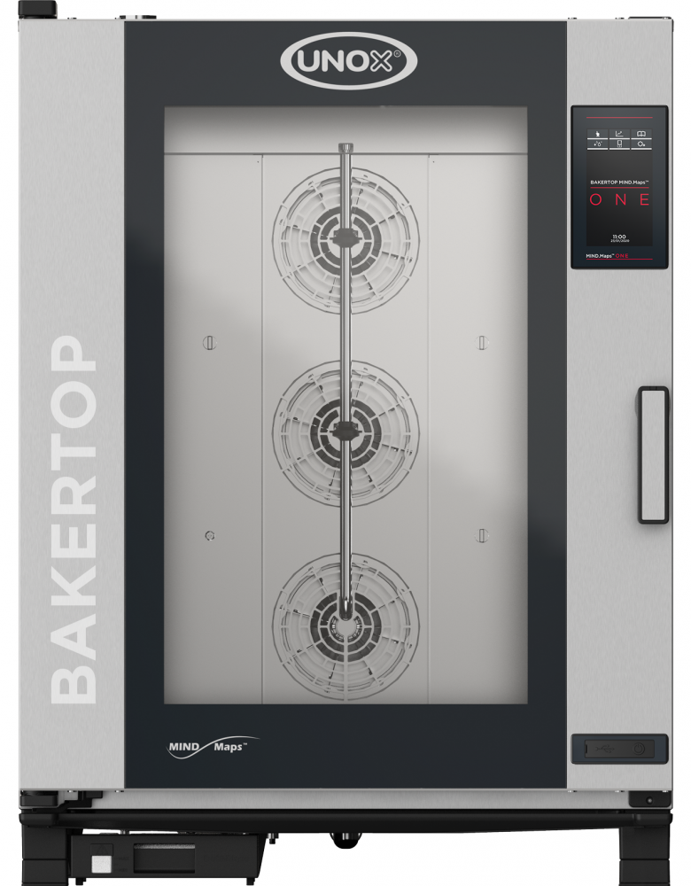 Cuptor pentru patiserie, capacitate 10 tavi, model MIND.Maps ONE, alimentare 380V, putere 14900W, Unox [1]