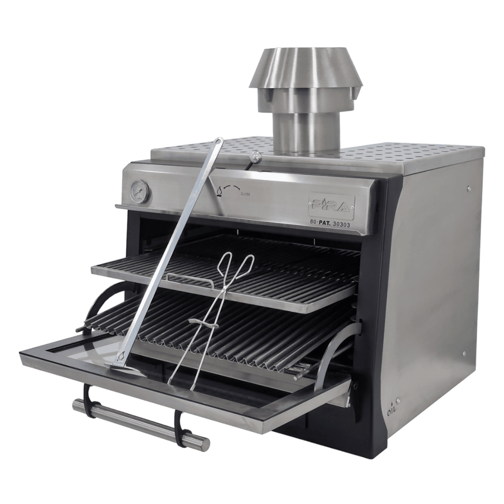 Cuptor profesional pe cărbuni PIRA 80 LUX, 75 kg/h, HoReCa [2]