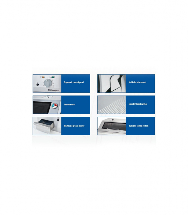 Fry top electric neted cu capac [2]