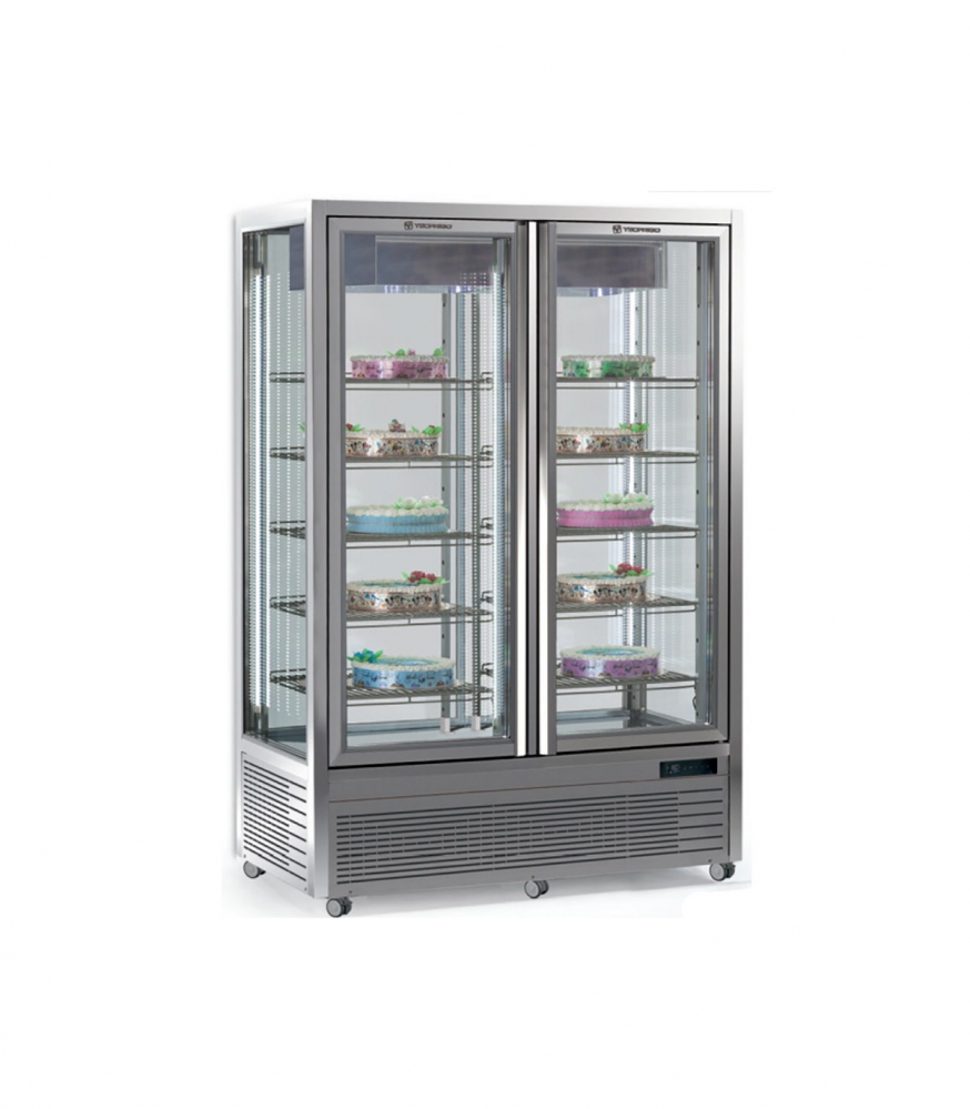 Vitrină frigorifică cofetărie, 800 Litri, dublă Diva 901 GS VU [1]