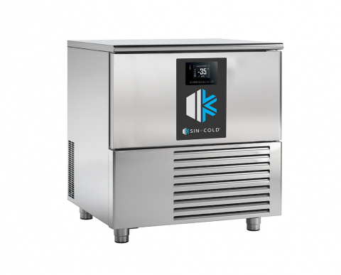 Abatitor / Blast chiller - Abatitor Blast Chiller MXE5.20 AIR – 5 tăvi GN 1/1, Inox AISI 304, Răcire rapidă +90°C → -18°C