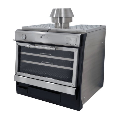 Cuptor pe carbuni - Cuptor profesional pe cărbuni PIRA 90 LUX AB, 110 kg/h – steakhouse și HoReCa