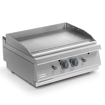 Fry top / Gratar cu roca vulcanica - Fry top gaz neted