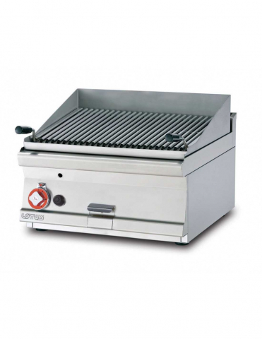 Fry top / Gratar cu roca vulcanica - Gratar cu roca vulcanica 60x60