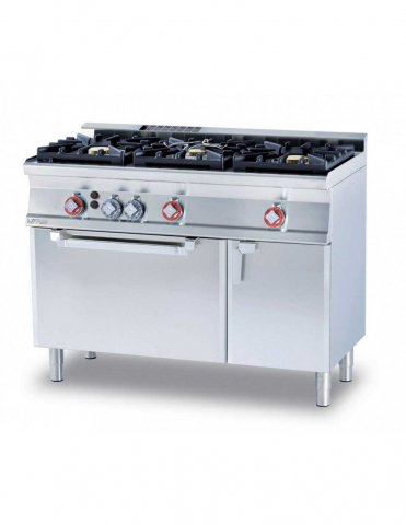 Linie 600 - Masina de gatit cu 3 ochiuri si cuptor