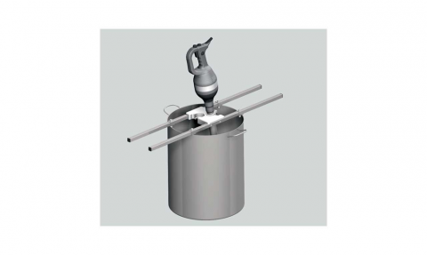 Mixer de mână profesional Vortex 75 VT – 750W, Variotronic, 300L, IPX3 [3]