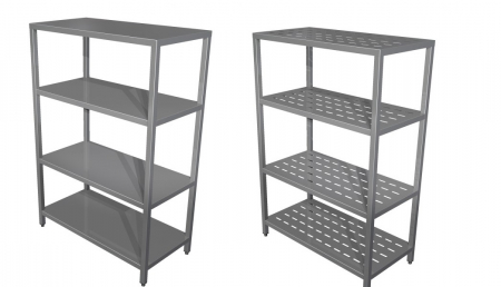 Mobilier Inox - Rafturi inox