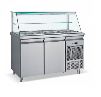 Vitrine Refrigerare - Vitrina rece 3GN 1/1, 2 usi