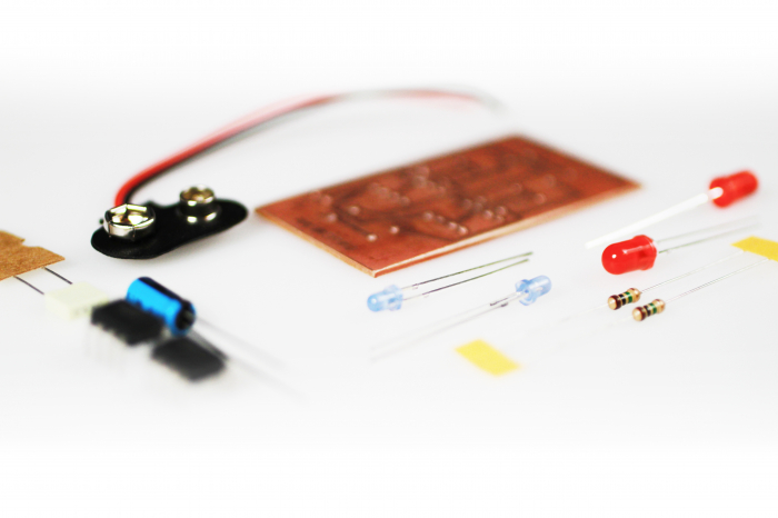 Montaj electronic pt copii - Girofar de politie [5]