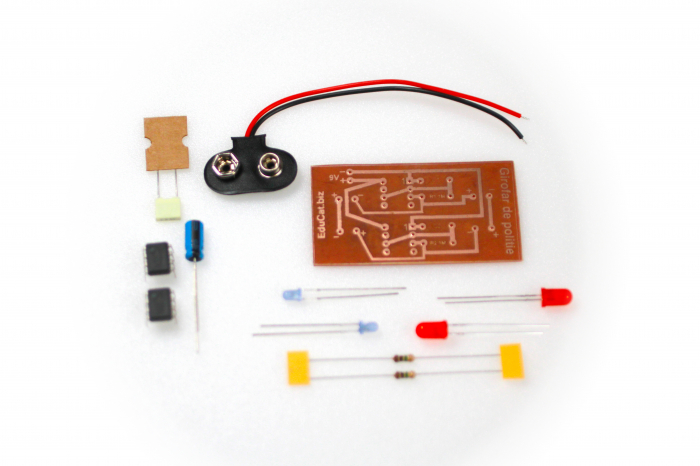 Montaj electronic pt copii - Girofar de politie [4]